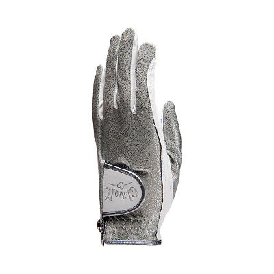 Glove It Silver Bling Glove - Silver Left Hand Large Sports Accessorie NEW