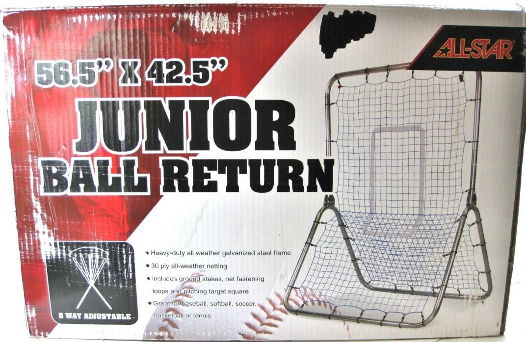 All-Star Junior Ball Return 5 Way Adjust Sports Baseball, Soccer, Tennis etc NEW
