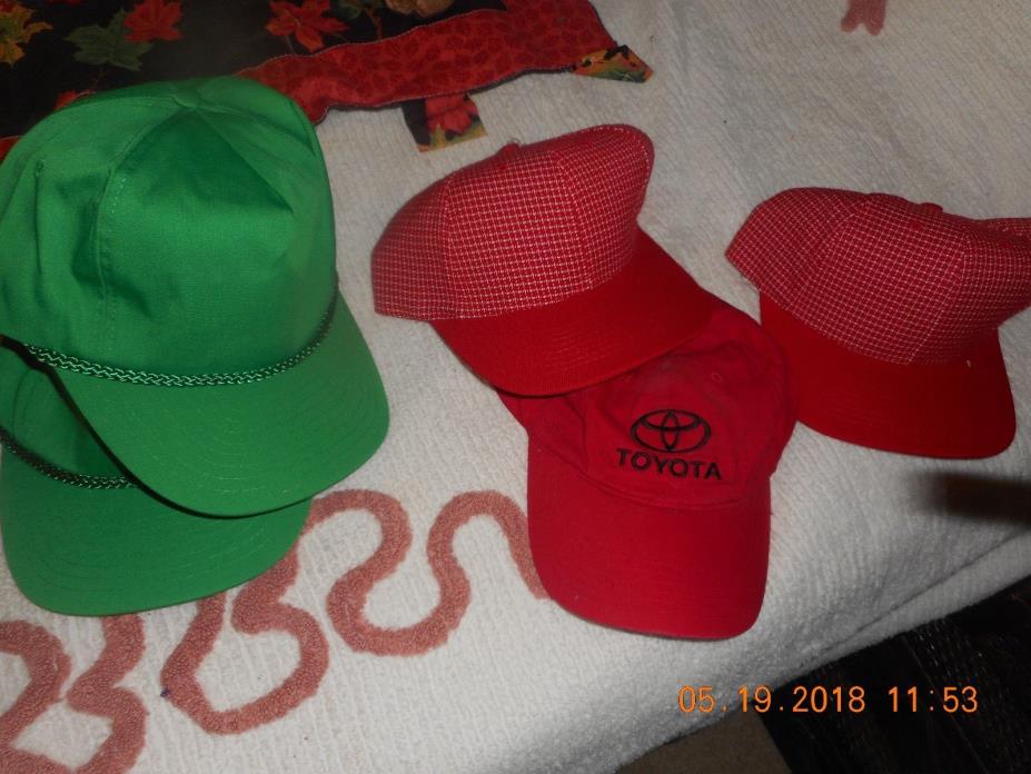 Lot of 5 Ladies or Mens Caps