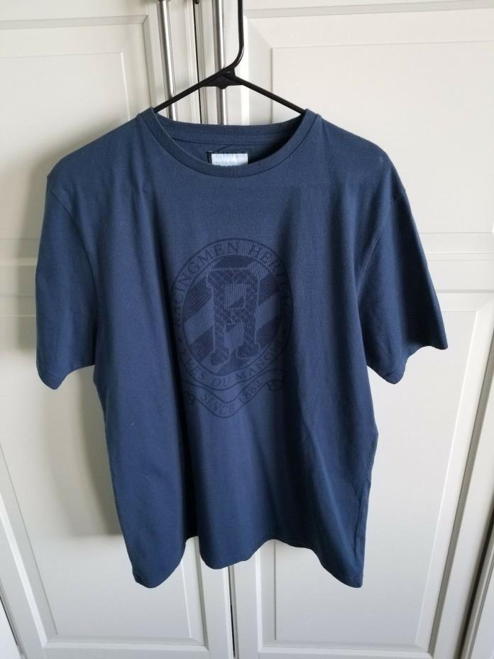Men's Racing 1882 Rugby T-Shirt Blue Size XL NWT