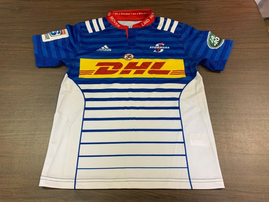 Stormers Men’s South African Rugby Jersey - Adidas - Large - NWOT