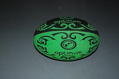 Optimum GREEN Tribal RUGBY BALL size 5 trainingOptimum tribal training RUGBY BAL