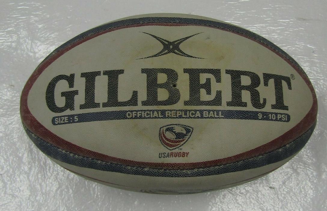 Gilbert USA Official Replica Rugby Ball Size 5  9-10 PSI