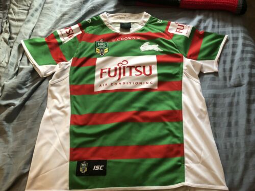 NRL Authentics ISC South Sydney Rabbitohs 2015 Away Rugby League jersey 3XL 52