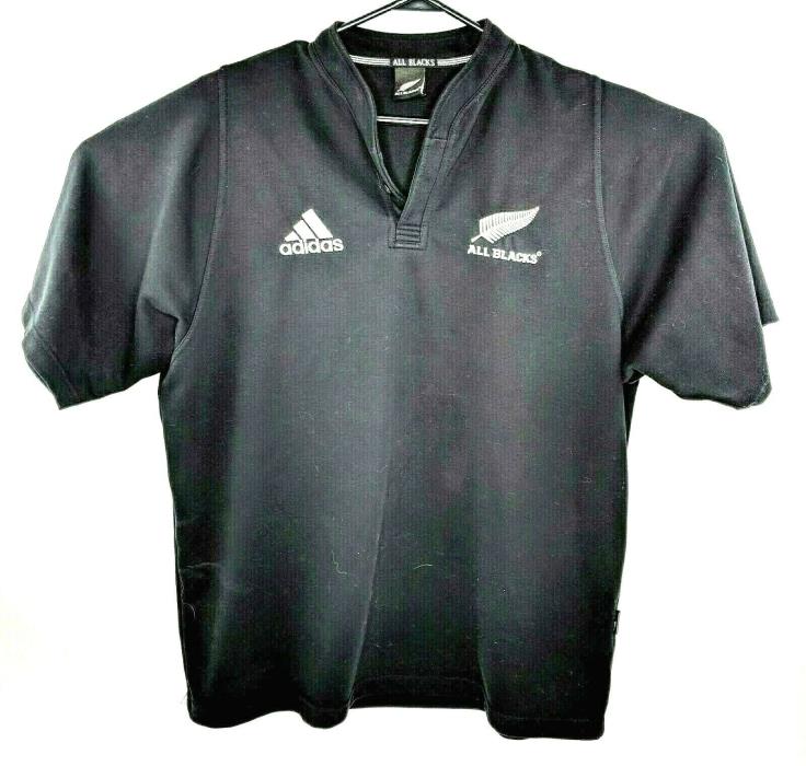 Men's Adidas New Zealand All Blacks Rugby Shirt Size 3XL XXXL EUC Climacool