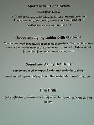 Coaching Booklet Speed and Agility Ladder Drills / Patterns RGB
