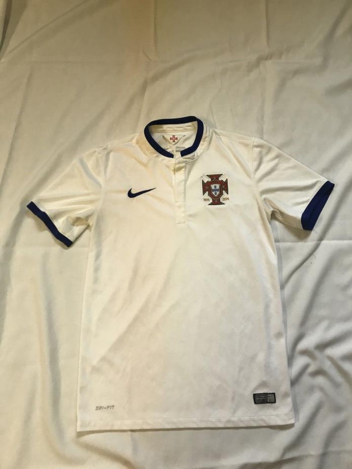 Nike Portugal 2014 World Cup Away Soccer Jersey Adult Small