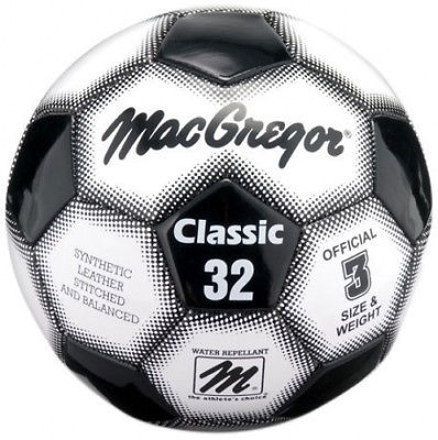 (Size-5) - MacGregor Classic Soccer Ball, Size 5. Free Delivery