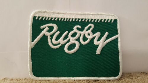 SPORTS RUGBY Color Patch (GREEN COLOR) 4 x 3 inches