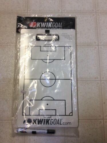 NIP Soccer Clipboard Erasable White Board Great For Coaches  New KWIKGOAL