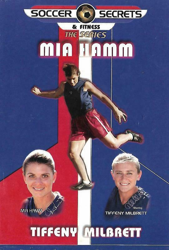 Soccer Secrets & Fitness The Series 3 DVDs Mia Hamm Tiffeny Milbrett 2002 WUSA