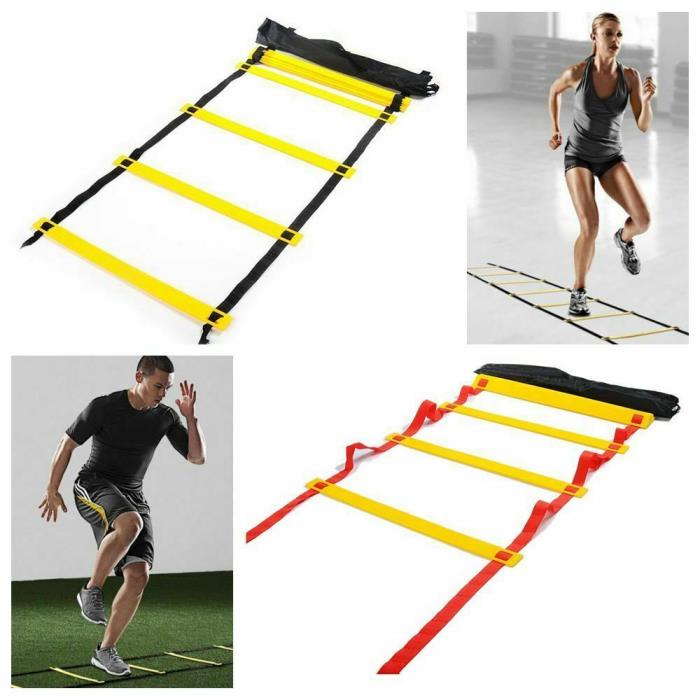 VYE 10 Rung Agility Ladder for Soccer Speed Football Fitness Feet Training