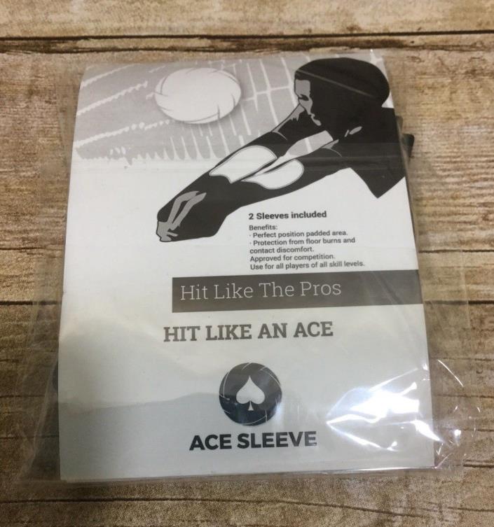 Ace Swift Volleyball Sleeves Providing Perfect Position Hitting Passing Black