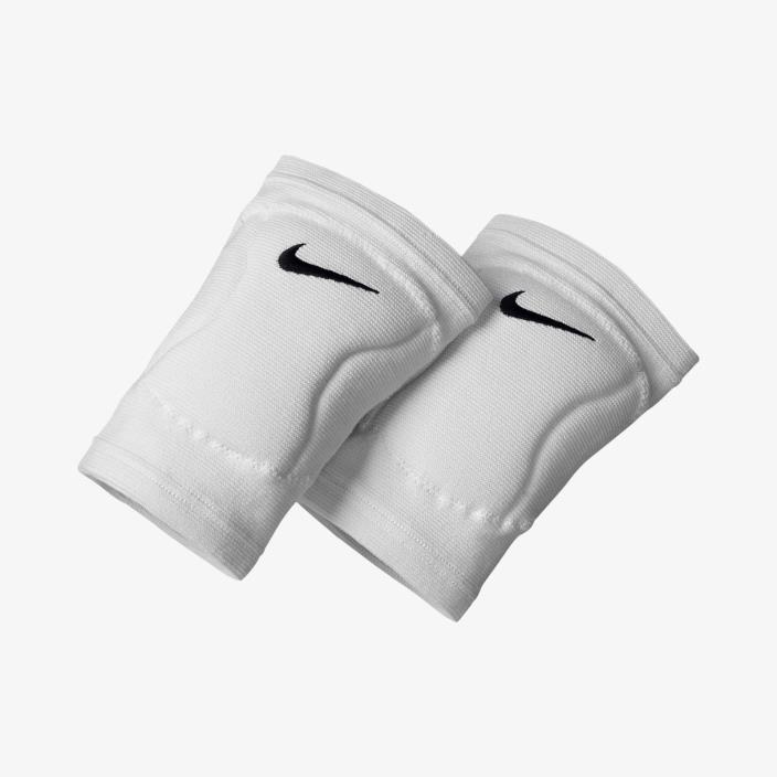 Nike Streak Volleyball Knee Pads White Style: NVP05-100 100% USA Seller