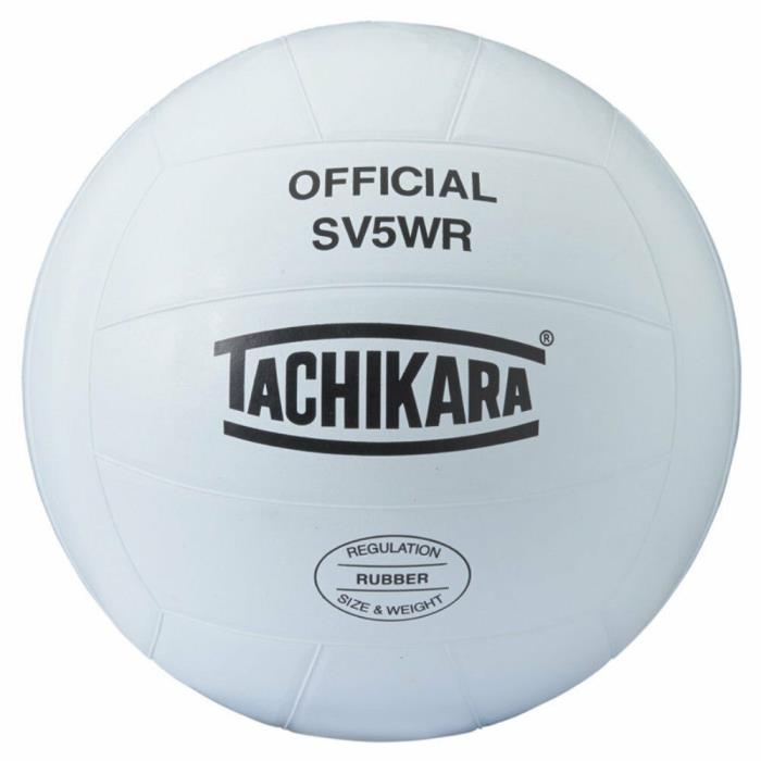 Tachikara BEST SV5WR White rubber Volleyball  NEW free shipping USA