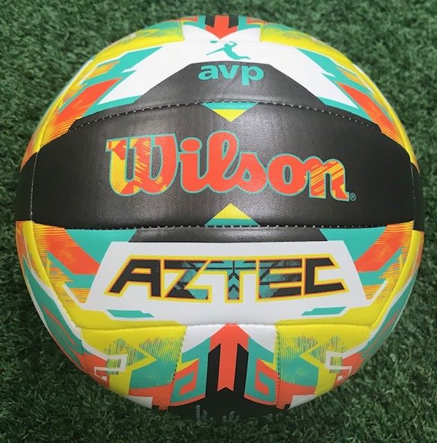 WILSON - AVP AZTEC - BEACH VOLLEYBALL OFFICIAL SIZE *BRAND NEW* Outdoor Model