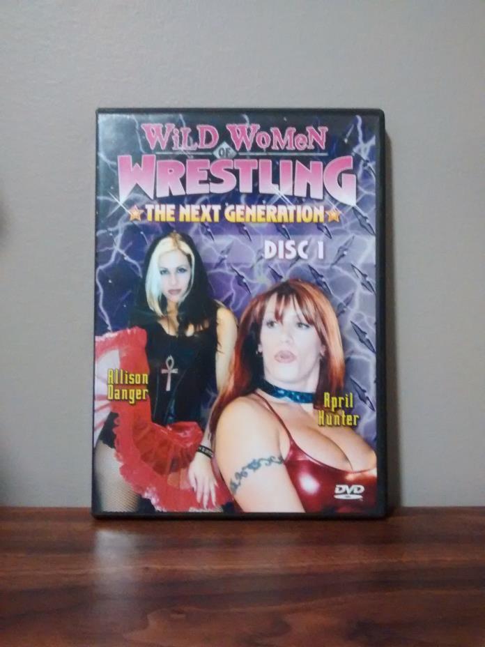 WILD WOMEN OF WRESTLING: THE NEXT GENERATION RARE 2 DVD SET/WWE WWF SHIMMER
