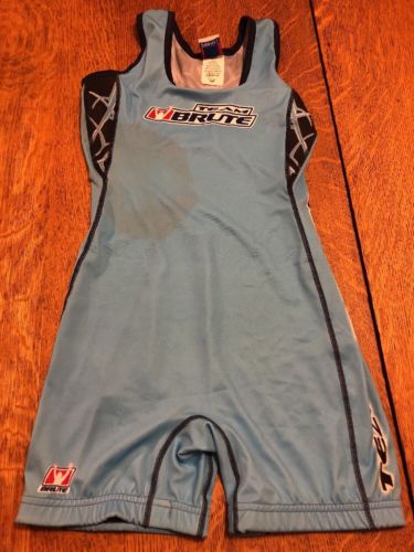 Brute Wrestling Singlet Adult Medium Made In U.S.A. (New With Spill Stain)