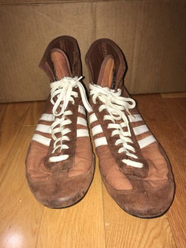 Rare Adidas Canvas Wrestling Shoes Size 12