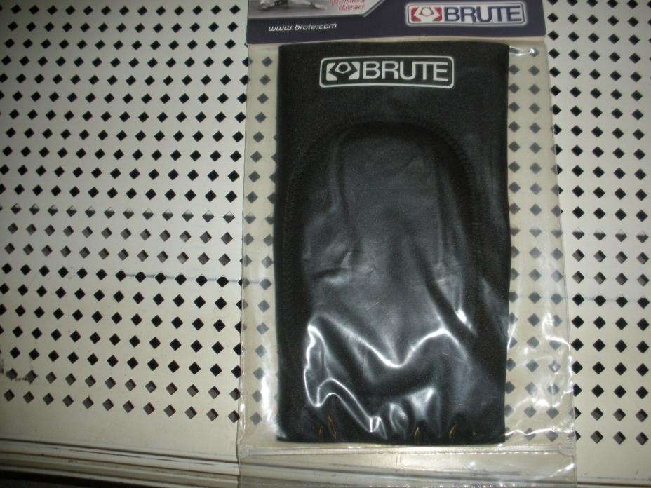 New Brute Neoprene Wrestling knee pad Black color Size XSmall