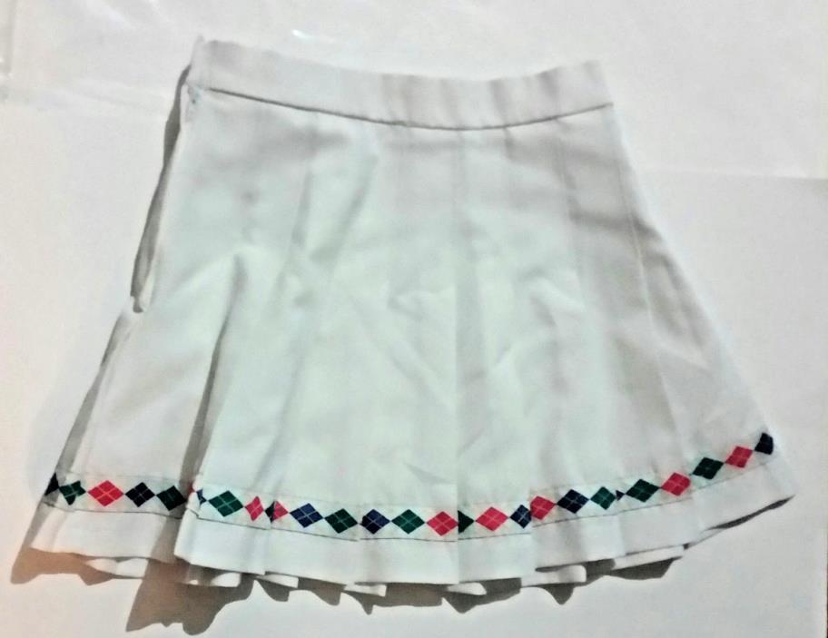 Women's Tretorn Pleated Tennis/Golf Skirt White Size 8