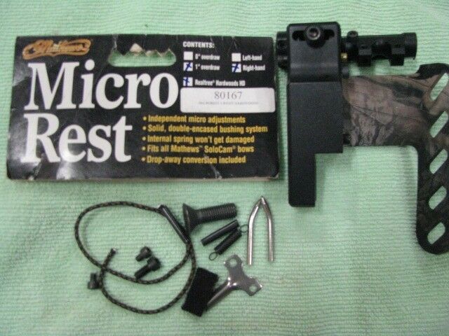 Mathews Micro Rest P/N-80167 1in. Overdraw Right-Handed (3ea Left) 