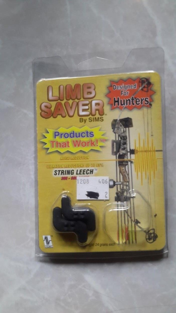 LimbSaver Everlast String Leech Dampener 2 Pack Black, 3318