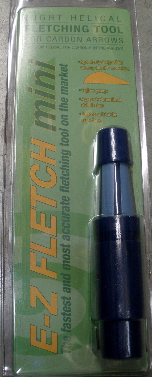 ARIZONA E-Z FLETCH Mini Arrow Fletcher CM1 w/Free glue & Blazer vanes