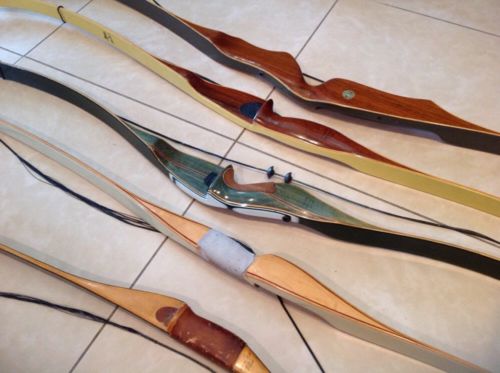 Vintage FRED BEAR Archery Recurve Bows Collection - Free Shipping