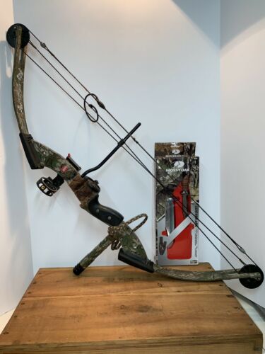 PSE Team FITZGERALD COMPOUND BOW w/SIGHTS also comes W/MOSSY OAK 2 Pack Blades