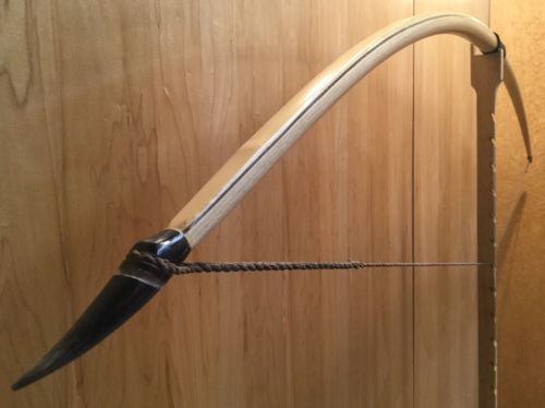 Bamboo Backed Tri-lam English “Warbow” Longbow 165#@28” 200#@32” 80” Overall
