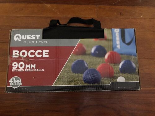 QUEST BOCCE BALL SET CLUB LEVEL BRAND NEW