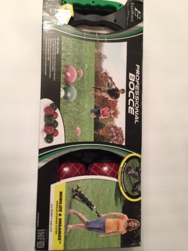 Eastpoint Tournament Bocce Set with Carrier New In Box MSRP $179