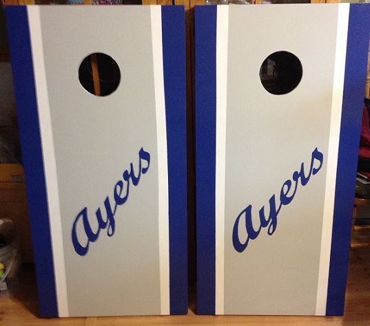 Wedding Boards (Personalized) Custom Made Cornhole boards and Free Bags