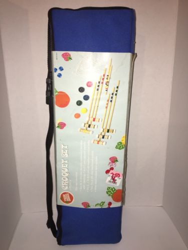 Vintage 2001 Fresh Squeezed Summer Croquet Set Target Brand New/ Sealed