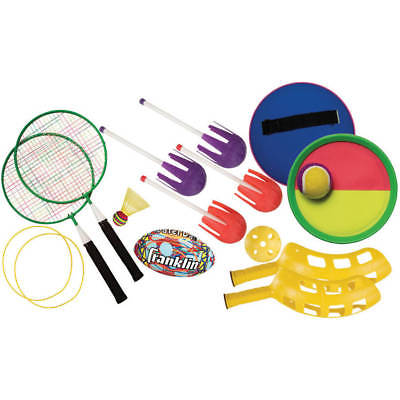 Portable Outdoot Beach Franklin Sports 5-Game Beach-Bag Combo Set and Bag