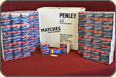 1 Case of  Wooden Pocket Size STRIKE ANYWHERE Matches 23040 matches