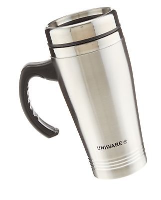 Uniware 2411 16 Oz Stainless Steel Travel Mug