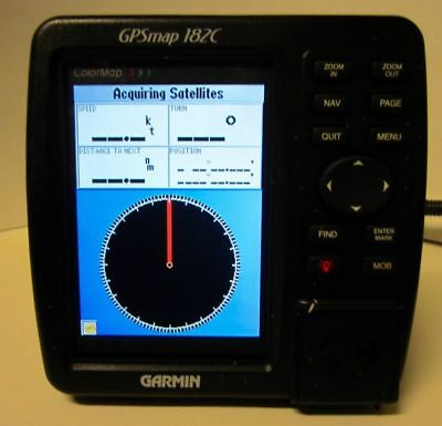 Garmin 182c GPS GPSMAP Chartplotter Marine Fishing Boat Wx 376c 276c Navigator