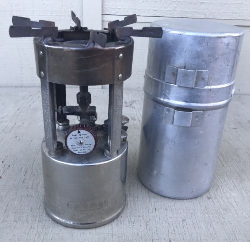 Vintage COLEMAN Model 530 (B46) Camping Backpacking Stove - for Parts or Repair