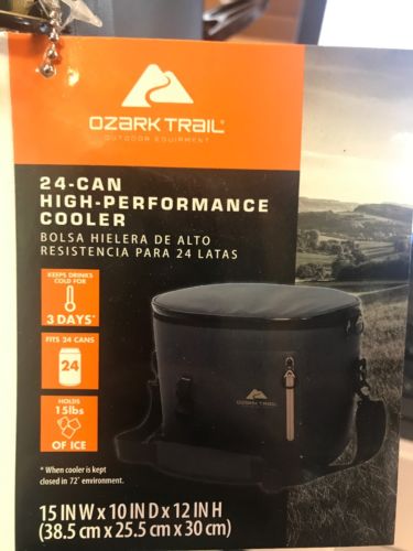 Ozark Trail 24 Can High Performance Cooler Green New