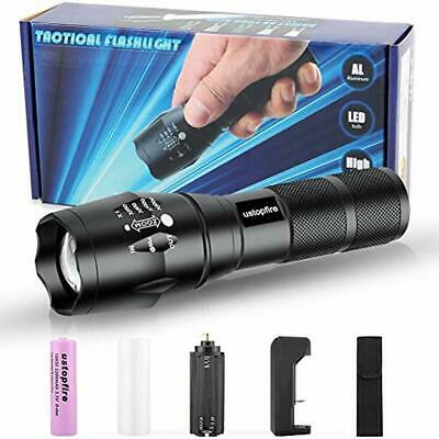 Ustopfiire Tactical LED Flashlight A100 Kit -TC1200 High Lumens Small Waterproof