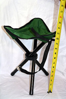 Folding chair color green and black ( ref#bte23 )