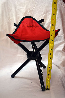 Folding chair color red and black ( ref#bte23 )
