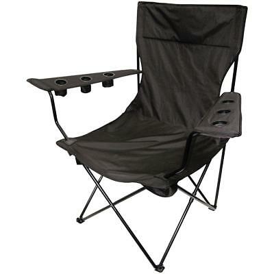 Creative Outdoor Distributor Folding Kingpin Chair (black)