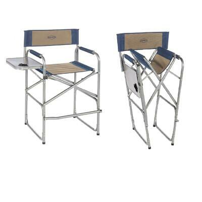 Kamp-Rite High Back Director's Chair With Side Table - CC125