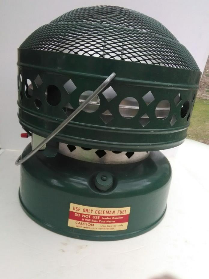 Vintage COLEMAN 511 Catalytic Heater Camping 511A-700 5000 BTU 04-1970 EX Cond