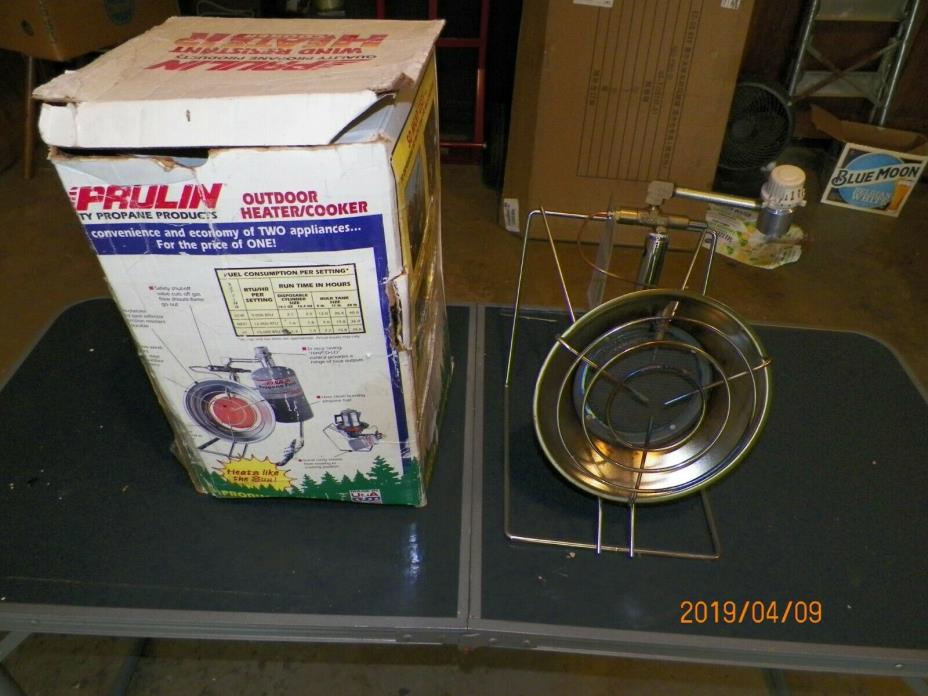 PAULIN Propane Heater and Stove Model 3500 Mounts uses 1 Lb Cylinder