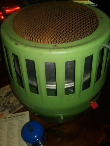 1970s Coleman Catalytic Heater 3000-5000 BTU Model 513A708 Hunting, Ice Fishing