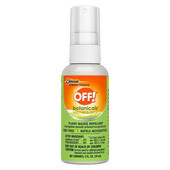 OFF! Botanicals Plant-Based Insect Mosquito Repellent IV - 2 fl oz Pump Bottle